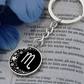Scorpio Zodiac Pendant Keychain