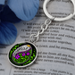 Easter Egg Keychain Purple