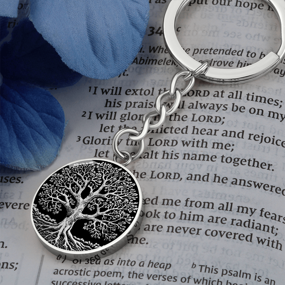 Oak Tree Keychain