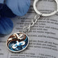 Dove Keychain