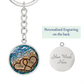 Beach Keychain - Ocean Charm Pendant Jewelry