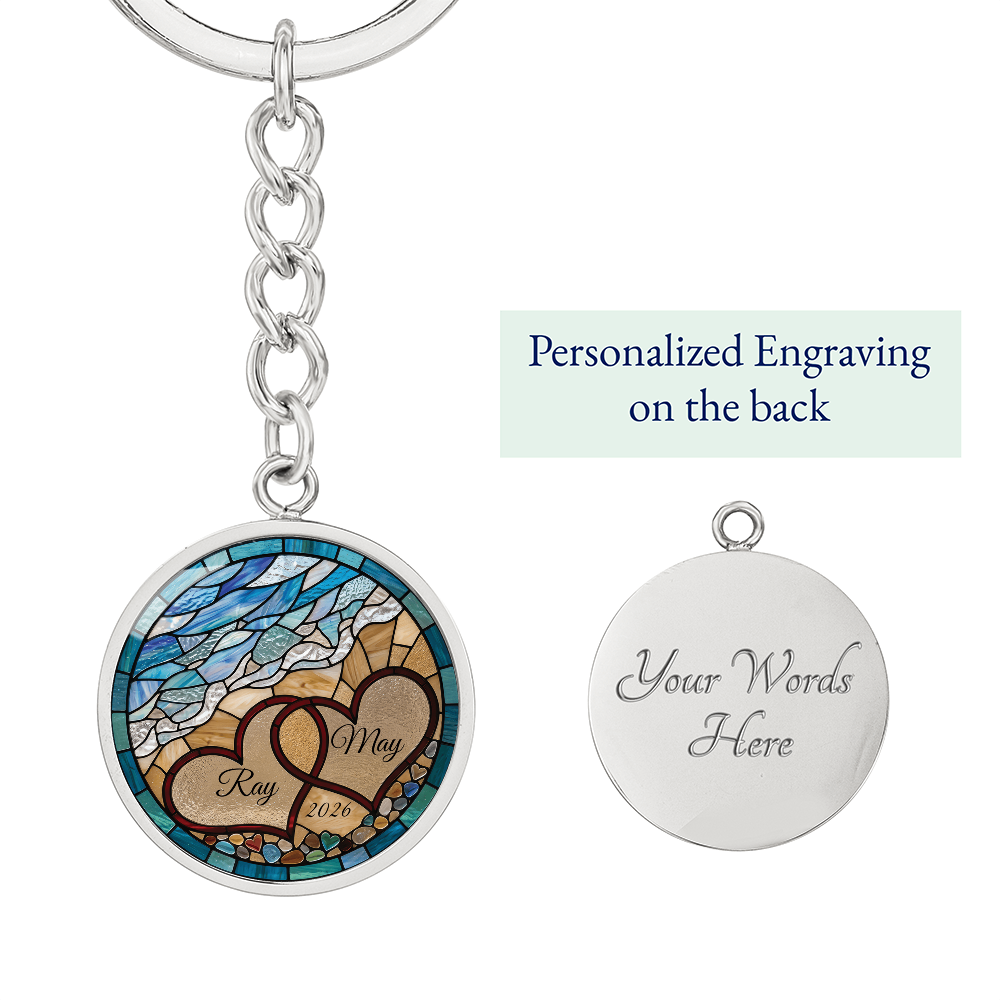 Beach Keychain - Ocean Charm Pendant Jewelry