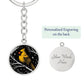 Northern Cardinal Keychain