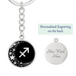 Sagittarius Zodiac Keychain