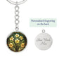Daffodil Keychain