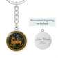 Dragon and Horse Keychain - Couples Chinese Zodiac Animal Pendant Jewelry