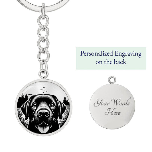 Labrador Retriever Keychain