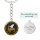 Ox and Horse Keychain - Couples Chinese Zodiac Animal Pendant Jewelry