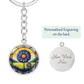 Aster Keychain