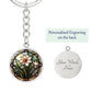 Narcissus Keychain