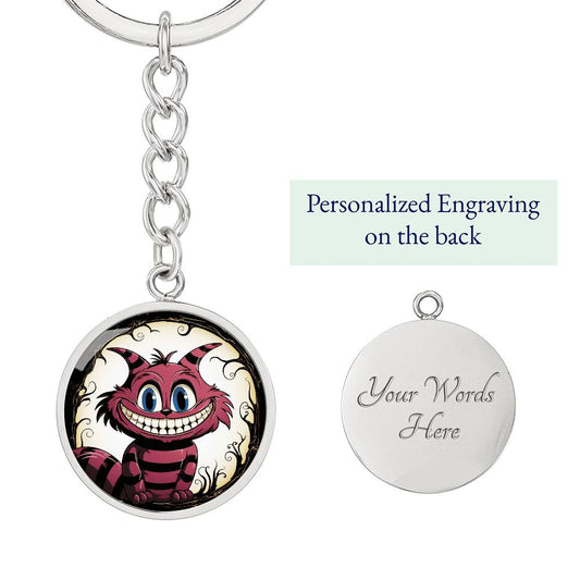 Cheshire Cat Keychain