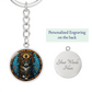 Cat Keychain - Vietnamese Zodiac Animal Jewelry