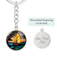 Sailboat Keychain