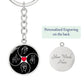Love Sign Language Keychain