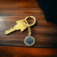 Compass Rose Keychain