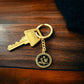 Rooster and Snake Keychain