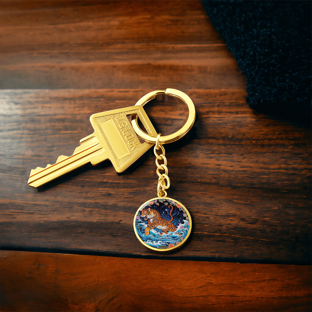 Tiger Keychain - Chinese Zodiac Pendant Jewelry