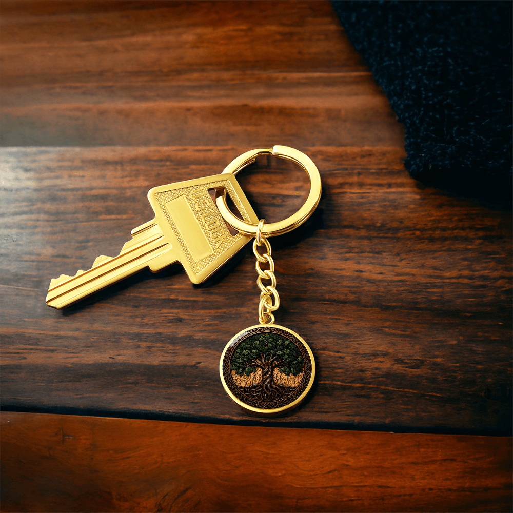 Tree of Life Keychain, Heartfelt Gift for Growth, Strength & Renewal