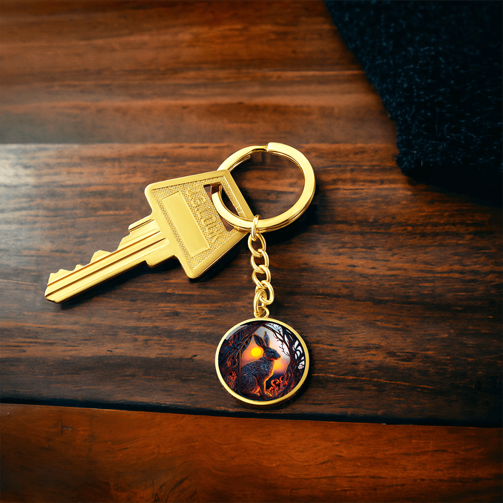 Rabbit Keychain - Chinese Zodiac Animal Pendant Jewelry