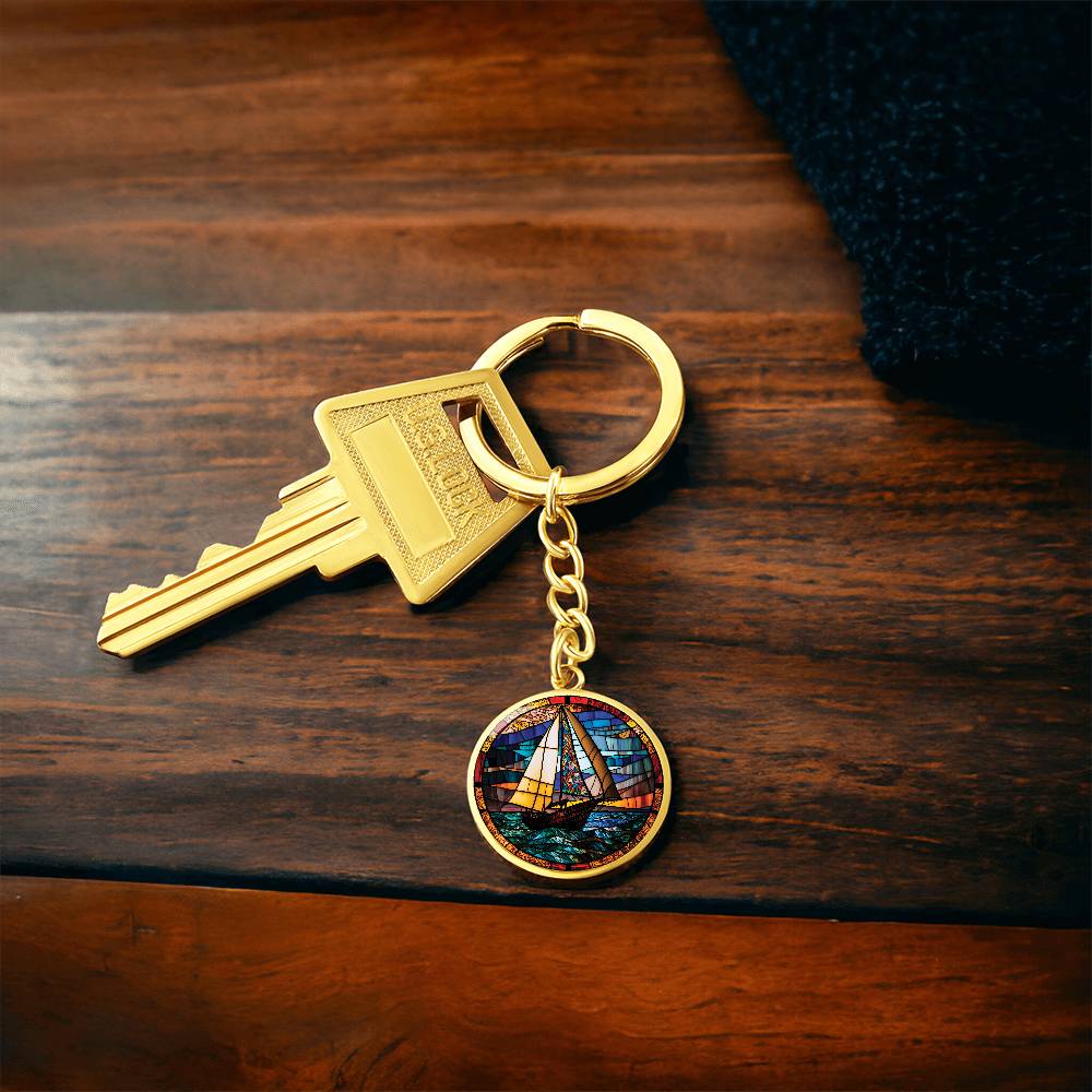 Sailboat Keychain