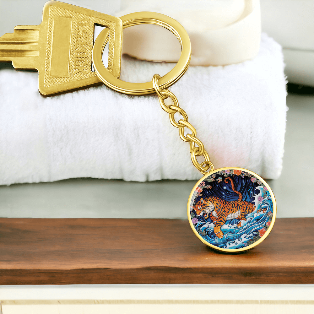 Tiger Keychain - Chinese Zodiac Pendant Jewelry