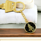 Infinity Gladiolus Keychain
