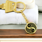 Pisces & Capricorn Keychain, Yin Yang Couples Zodiac Jewelry