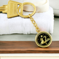 Snake & Horse Keychain - Couples Chinese Zodiac Animal Jewelry