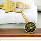 Medusa Pendant Keychain – Stainless Steel or 18K Gold