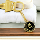 Scorpio Zodiac Pendant Keychain