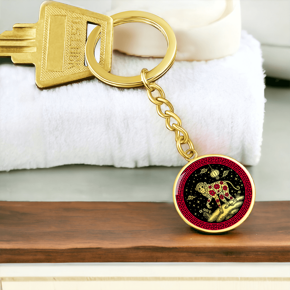 Monkey Keychain Chinese Zodiac Jewelry