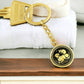 Dog and Rat Keychain - Couples Chinese Zodiac Animal Pendant Jewelry
