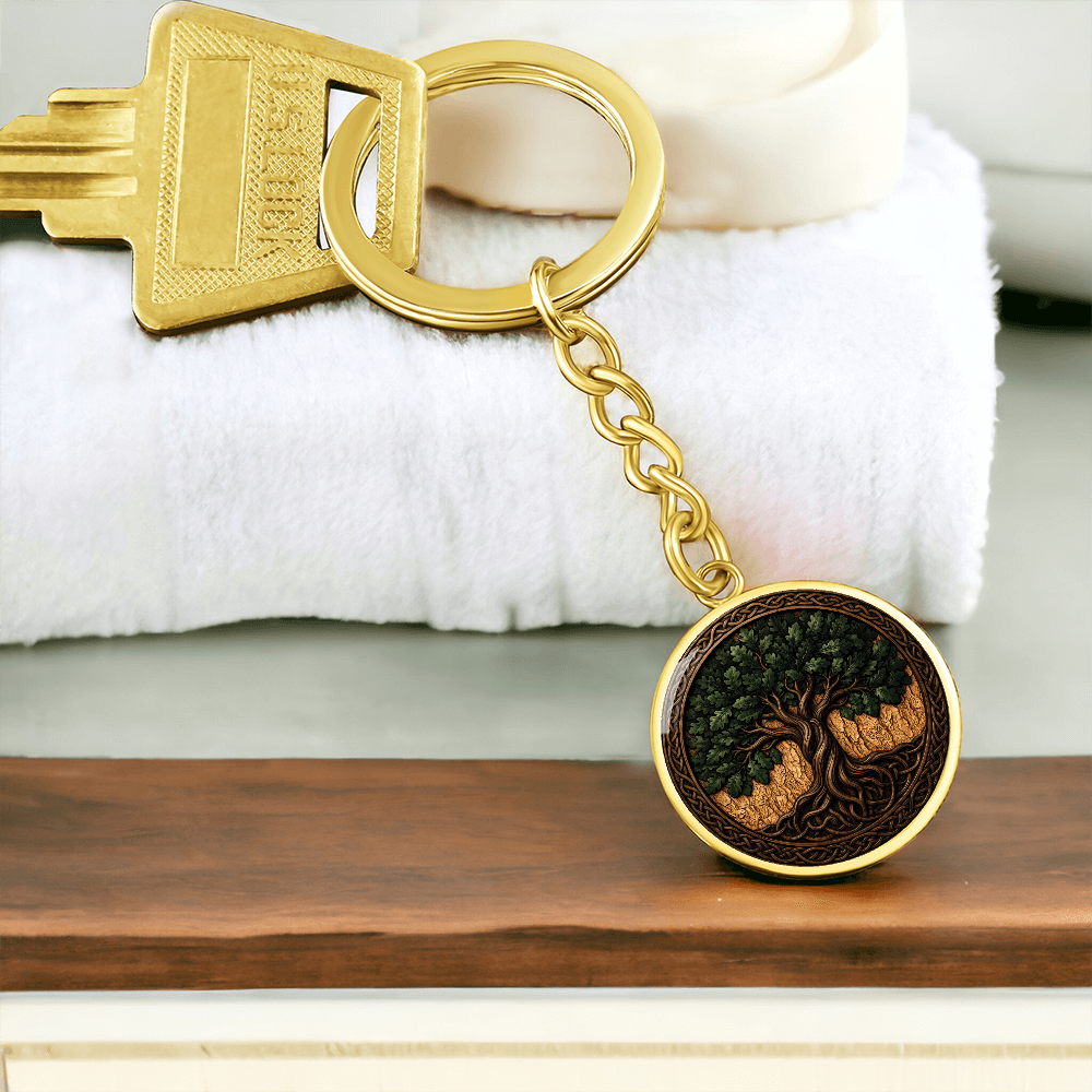 Tree of Life Keychain, Heartfelt Gift for Growth, Strength & Renewal