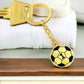 Soccer Keychain