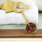 Gothic Libra Zodiac Keychain