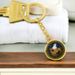 Ox and Horse Keychain - Couples Chinese Zodiac Animal Pendant Jewelry