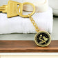 Horse and Snake Keychain