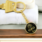 Infinity Rose Keychain
