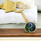 Nature & Circuit Yin Yang Pendant Keychain