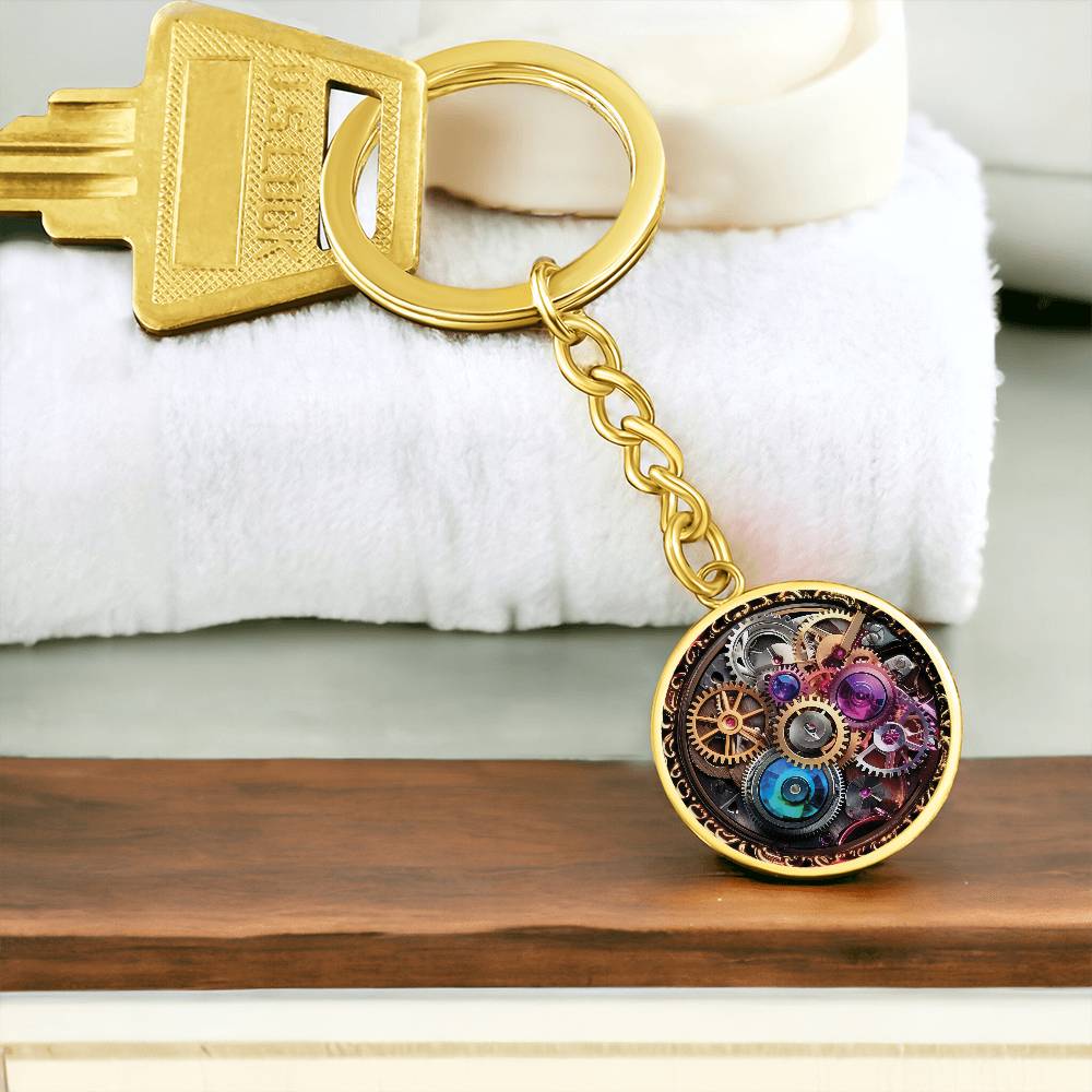 Steampunk Keychain