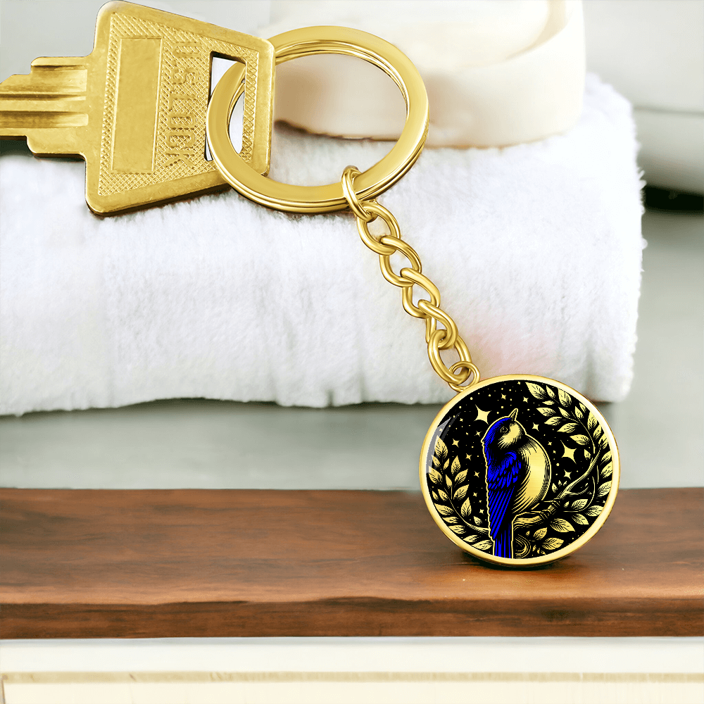 Bluebird Keychain