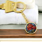 Carnation Keychain