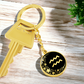 Aquarius Zodiac Keychain