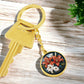 Tiger Lily Keychain