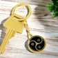 Celtic Yin Yang Keychain
