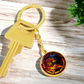 Fire Tiger Keychain