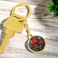 Carnation Keychain