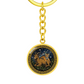 Tiger & Goat Keychain - Couples Chinese Zodiac Animal Pendant Jewelry