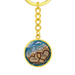 Beach Keychain - Ocean Charm Pendant Jewelry
