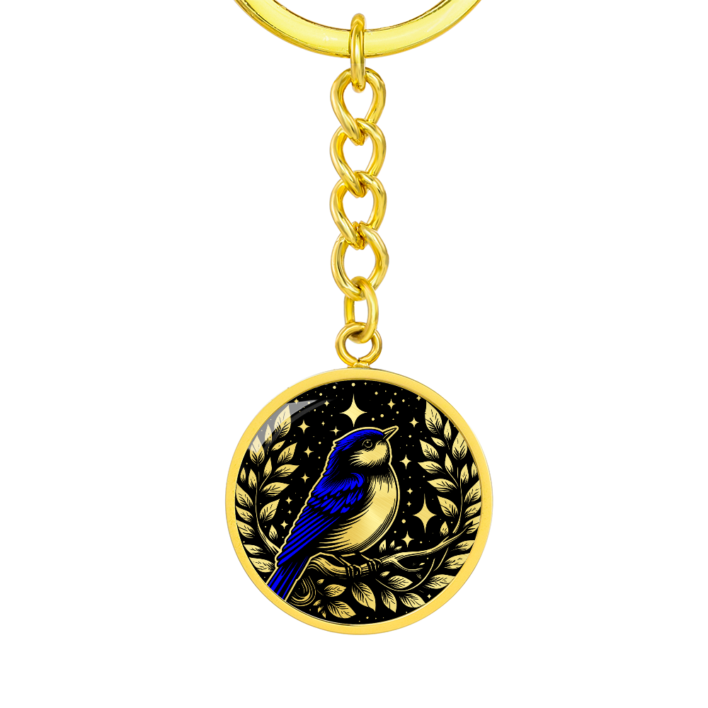 Bluebird Keychain